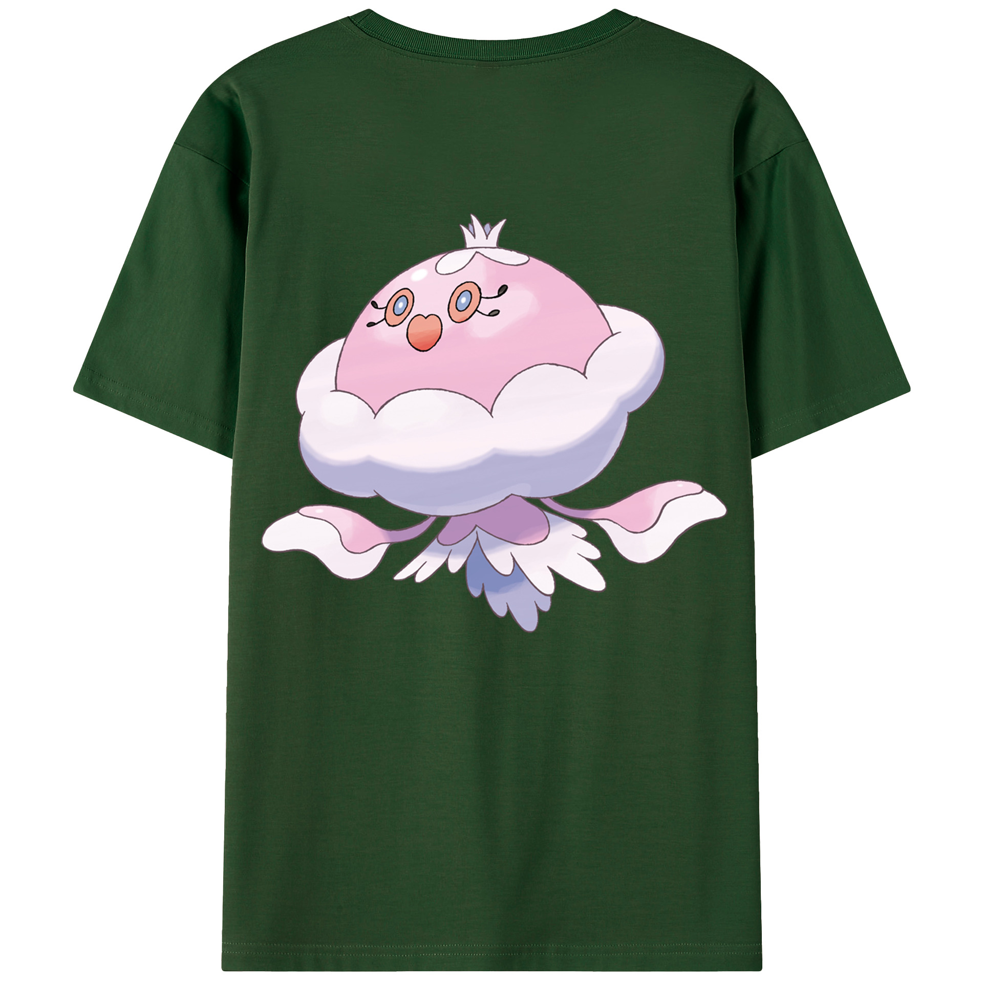 （画像用） ポケットモンスター Pokémon 綿100％半袖Tシャツ（背面プリント）
